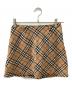 BURBERRY BLUE LABEL（バーバリー ブルー レーベル）の古着「ミニスカート」｜ベージュ