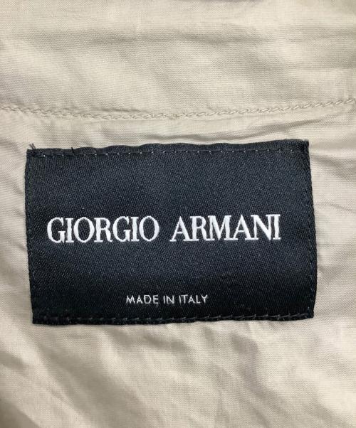 GIORGIO ARMANI（ジョルジオアルマーニ）GIORGIO ARMANI (ジョルジオアルマーニ) ナイロンジャケット ベージュ サイズ:TAGLIA 52の古着・服飾アイテム