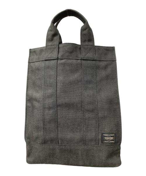 PORTER（ポーター）PORTER (ポーター) スモーキー トートバッグ ブラックの古着・服飾アイテム