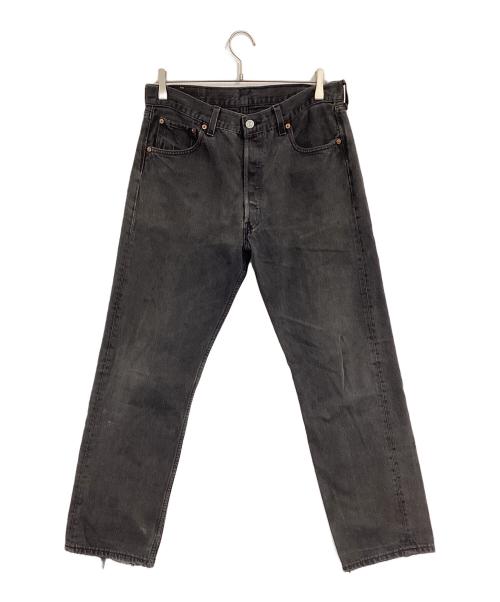 LEVI'S（リーバイス）LEVI'S (リーバイス) 後染め501ブラックデニムパンツ グレー サイズ:W34×L30の古着・服飾アイテム