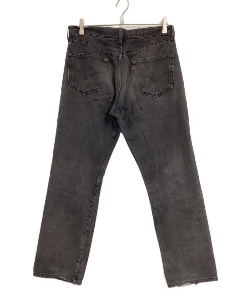 LEVI'S（リーバイス）LEVI'S (リーバイス) 後染め501ブラックデニムパンツ グレー サイズ:W34×L30の古着・服飾アイテム