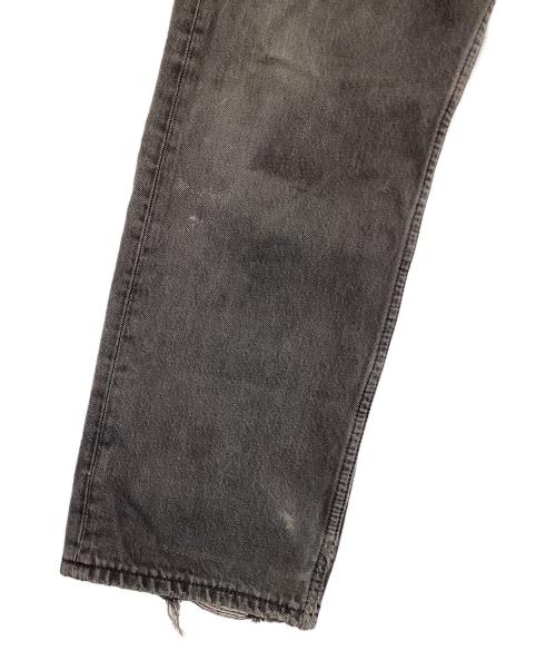 LEVI'S（リーバイス）LEVI'S (リーバイス) 後染め501ブラックデニムパンツ グレー サイズ:W34×L30の古着・服飾アイテム