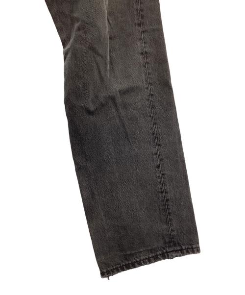 LEVI'S（リーバイス）LEVI'S (リーバイス) 後染め501ブラックデニムパンツ グレー サイズ:W34×L30の古着・服飾アイテム
