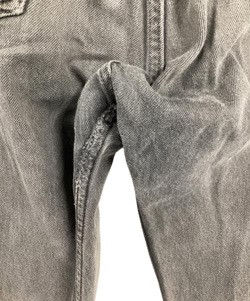 LEVI'S（リーバイス）LEVI'S (リーバイス) 後染め501ブラックデニムパンツ グレー サイズ:W34×L30の古着・服飾アイテム