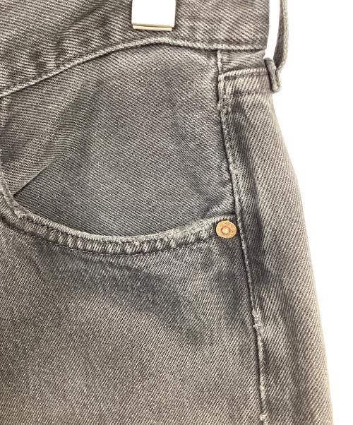 LEVI'S（リーバイス）LEVI'S (リーバイス) 後染め501ブラックデニムパンツ グレー サイズ:W34×L30の古着・服飾アイテム