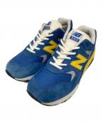 NEW BALANCE×HECTIC×MITA SNEAKERSニューバランス×ヘクティク×ミタ スニーカーズ）の古着「NEW BALANCEMT580NBX」｜ブルー×イエロー