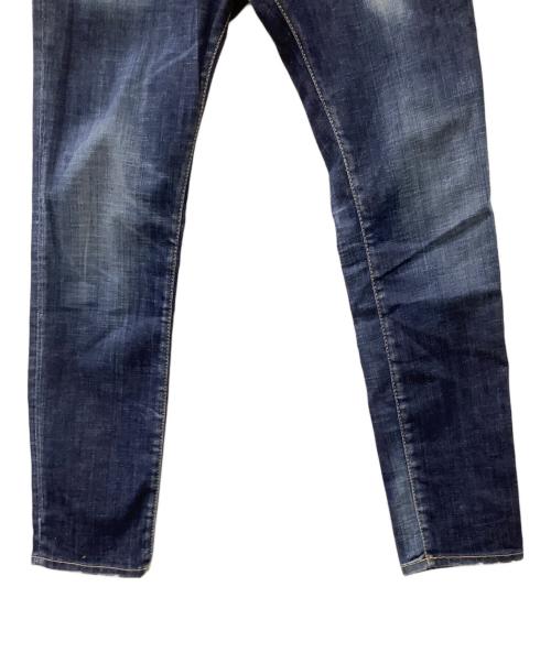 DSQUARED2（ディースクエアード）DSQUARED2 (ディースクエアード) ボタンフライジーンズ インディゴ サイズ:42の古着・服飾アイテム