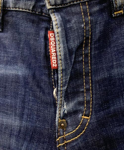 DSQUARED2（ディースクエアード）DSQUARED2 (ディースクエアード) ボタンフライジーンズ インディゴ サイズ:42の古着・服飾アイテム