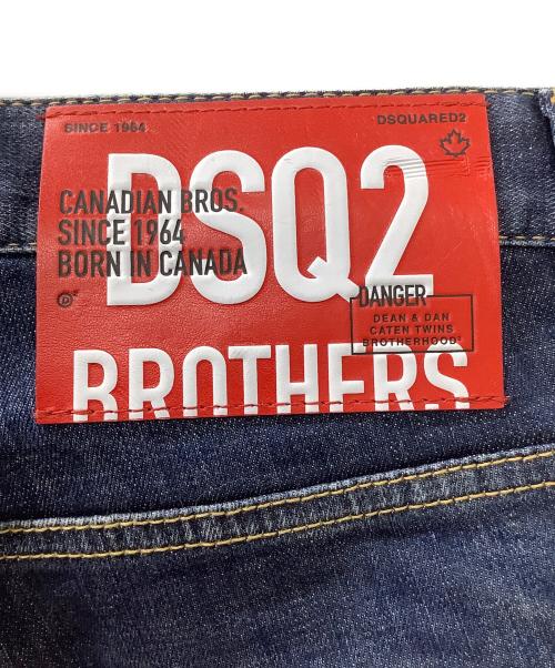DSQUARED2（ディースクエアード）DSQUARED2 (ディースクエアード) ボタンフライジーンズ インディゴ サイズ:42の古着・服飾アイテム