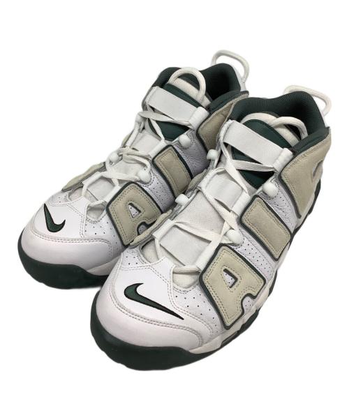 NIKE（ナイキ）NIKE (ナイキ) Air More Uptempo '96（エアモアアップテンポ） ホワイト×グリーン サイズ:US12.5の古着・服飾アイテム
