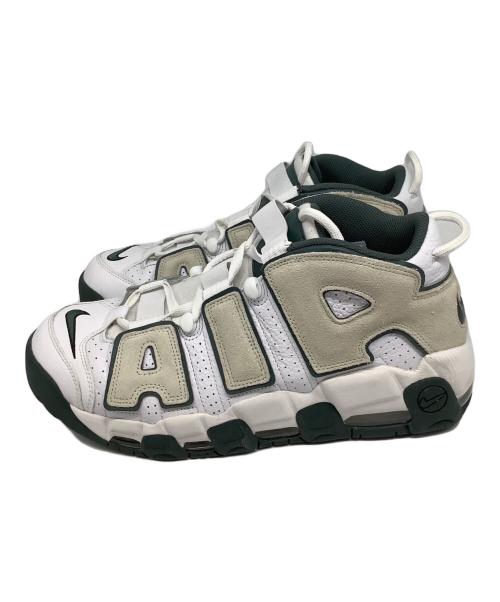 NIKE（ナイキ）NIKE (ナイキ) Air More Uptempo '96（エアモアアップテンポ） ホワイト×グリーン サイズ:US12.5の古着・服飾アイテム