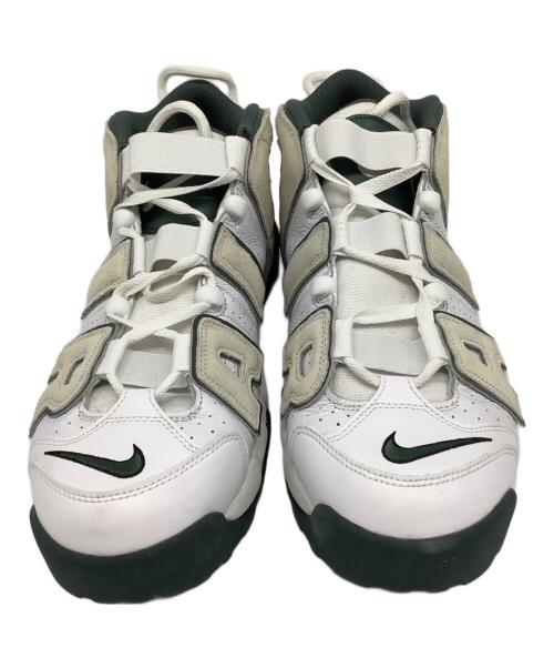 NIKE（ナイキ）NIKE (ナイキ) Air More Uptempo '96（エアモアアップテンポ） ホワイト×グリーン サイズ:US12.5の古着・服飾アイテム