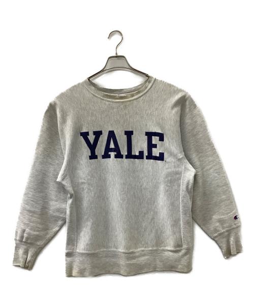 Champion REVERSE WEAVE（チャンピオン リバース ウィーブ）Champion REVERSE WEAVE (チャンピオン リバース ウィーブ) クルーネックスウェット グレー サイズ:Lの古着・服飾アイテム
