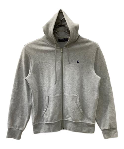 POLO RALPH LAUREN（ポロ・ラルフローレン）POLO RALPH LAUREN (ポロ・ラルフローレン) ジップパーカー グレー サイズ:LGの古着・服飾アイテム