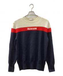 MONCLER（モンクレール）の古着「MAGLIONE ニット」｜ネイビー
