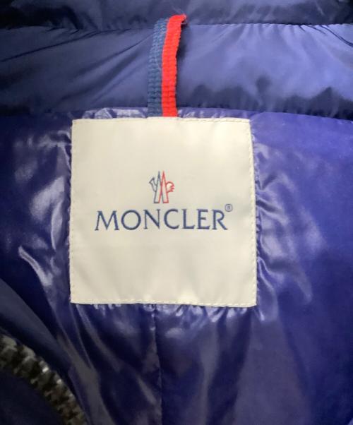 MONCLER（モンクレール）MONCLER (モンクレール) MENGS ダウンジャケット ブルーの古着・服飾アイテム