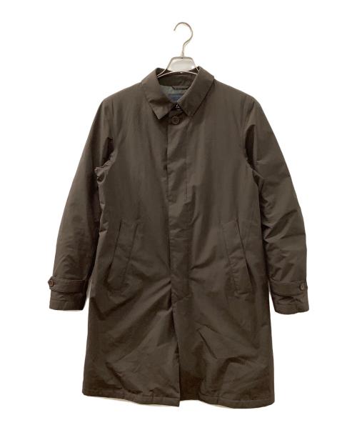 HERNO（ヘルノ）HERNO (ヘルノ) ステンカラーコート ブラウン サイズ:46の古着・服飾アイテム