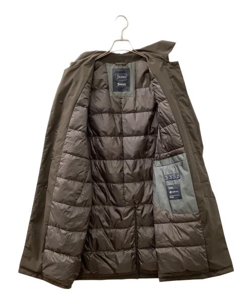 HERNO（ヘルノ）HERNO (ヘルノ) ステンカラーコート ブラウン サイズ:46の古着・服飾アイテム