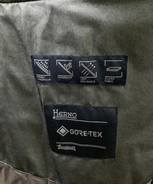 HERNO（ヘルノ）HERNO (ヘルノ) ステンカラーコート ブラウン サイズ:46の古着・服飾アイテム