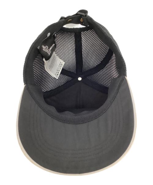 MONCLER GRENOBLE（モンクレール グルノーブル）MONCLER GRENOBLE (モンクレール グルノーブル) ラバーロゴ2トーンキャップ ホワイト×ブラック サイズ:Mの古着・服飾アイテム