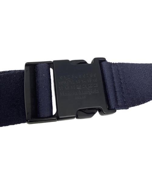 Maison Margiela（メゾンマルジェラ）Maison Margiela (メゾンマルジェラ) CROSS BODY POUCH DYED ネイビーの古着・服飾アイテム