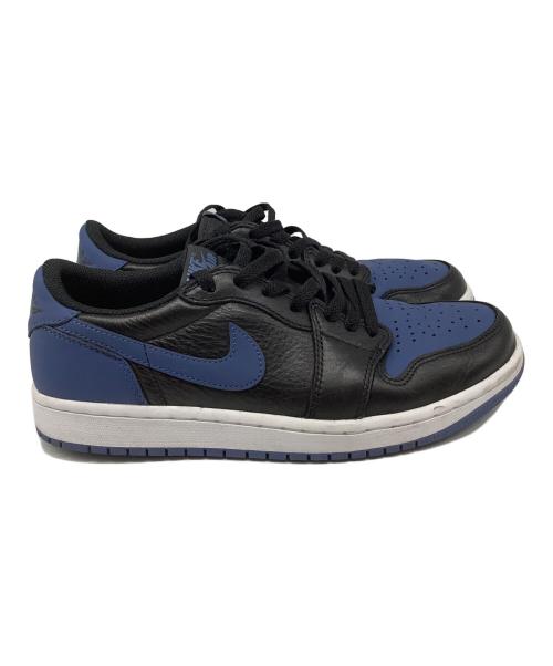 NIKE（ナイキ）NIKE (ナイキ) Nike Air Jordan 1 Low OG （エアジョーダン1） ブラック×ネイビー サイズ:US7.5の古着・服飾アイテム