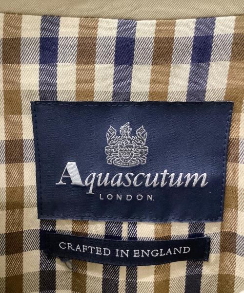 Aquascutum（アクアスキュータム）Aquascutum (アクアスキュータム) トレンチコート ベージュ サイズ:40の古着・服飾アイテム