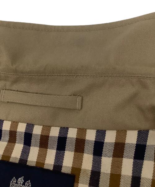 Aquascutum（アクアスキュータム）Aquascutum (アクアスキュータム) トレンチコート ベージュ サイズ:40の古着・服飾アイテム