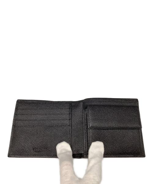 BVLGARI（ブルガリ）BVLGARI (ブルガリ) 2つ折り財布 ブラックの古着・服飾アイテム