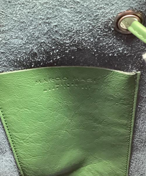 MARCO MASI（マルコマージ）MARCO MASI (マルコマージ) 巾着ショルダーバッグ グリーンの古着・服飾アイテム
