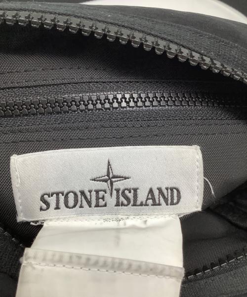 STONE ISLAND（ストーンアイランド）STONE ISLAND (ストーンアイランド) ショルダーバッグ ブラックの古着・服飾アイテム