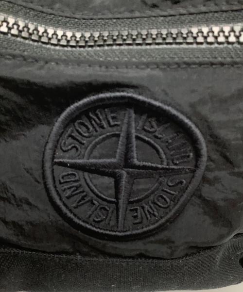 STONE ISLAND（ストーンアイランド）STONE ISLAND (ストーンアイランド) ショルダーバッグ ブラックの古着・服飾アイテム