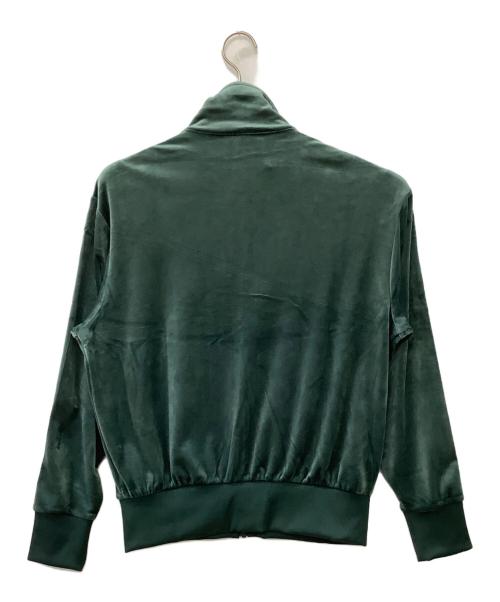 adidas（アディダス）adidas (アディダス) ファイヤーバード ベロアトラックトップ グリーン サイズ:XSの古着・服飾アイテム