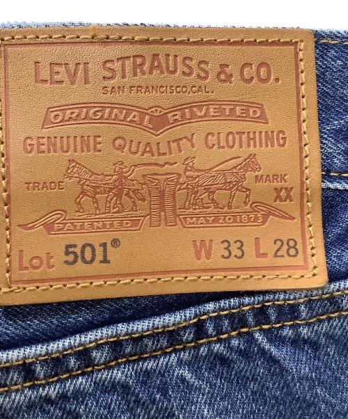 LEVI'S PReMIUM（リーバイス プレミアム）LEVI'S PReMIUM (リーバイス プレミアム) 501ペイント加工デニムパンツ インディゴ サイズ:W33×L28 未使用品の古着・服飾アイテム