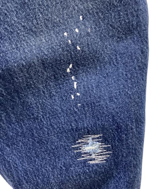 LEVI'S PReMIUM（リーバイス プレミアム）LEVI'S PReMIUM (リーバイス プレミアム) 501ペイント加工デニムパンツ インディゴ サイズ:W33×L28 未使用品の古着・服飾アイテム