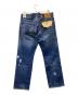 LEVI'S PReMIUM (リーバイス プレミアム) 501ペイント加工デニムパンツ インディゴ サイズ:W33×L28 未使用品：12000円