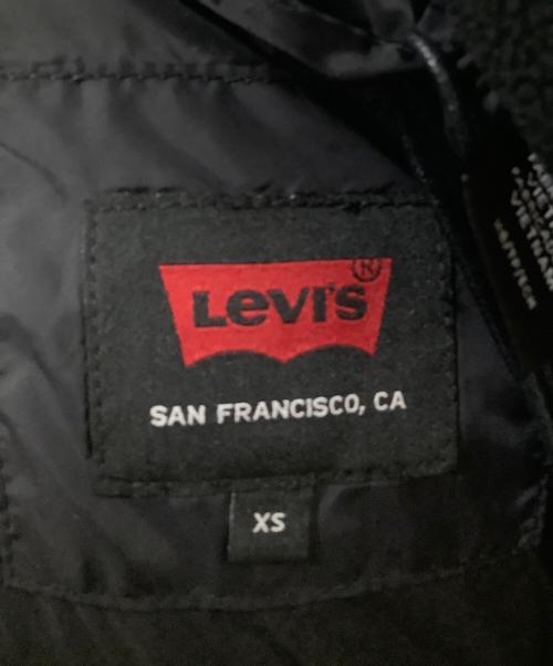 LEVI'S（リーバイス）LEVI'S (リーバイス) ダウンジャケット ブラック サイズ:XS 未使用品の古着・服飾アイテム