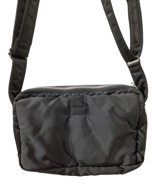 PORTER（ポーター）PORTER (ポーター) タンカースリングバッグ ダブルジップ ブラックの古着・服飾アイテム
