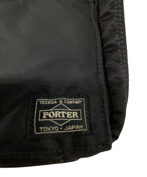 PORTER（ポーター）PORTER (ポーター) タンカースリングバッグ ダブルジップ ブラックの古着・服飾アイテム