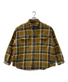 PENDLETON×niko and（ペンドルトン×ニコアンド）の古着「シャツジャケット」｜ブラウン