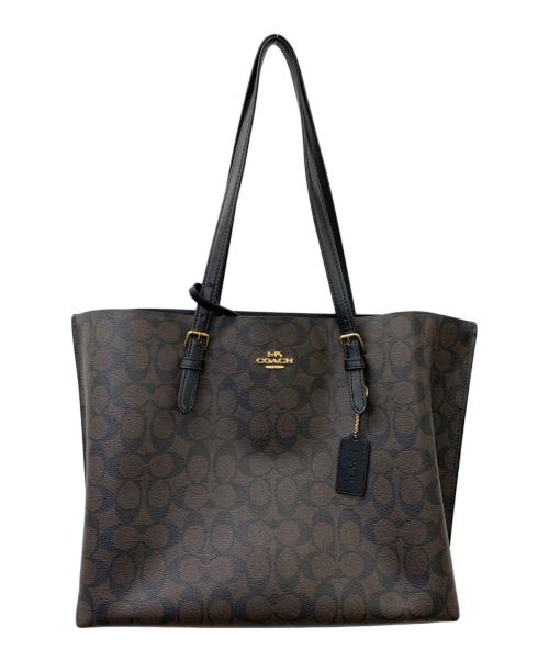 COACH（コーチ）COACH (コーチ) シグネチャー トートバッグ ブラウンの古着・服飾アイテム