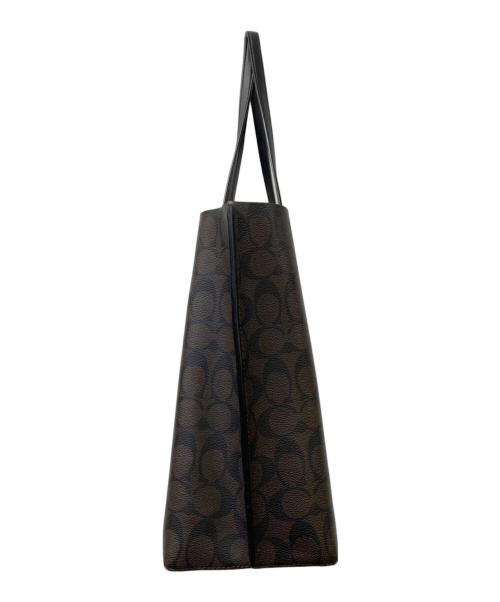 COACH（コーチ）COACH (コーチ) シグネチャー トートバッグ ブラウンの古着・服飾アイテム
