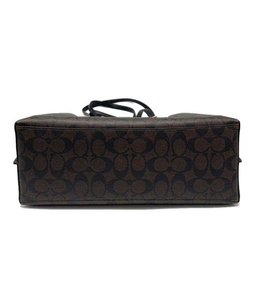 COACH（コーチ）COACH (コーチ) シグネチャー トートバッグ ブラウンの古着・服飾アイテム