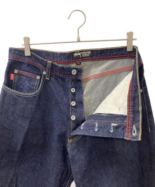 stussy（ステューシー）stussy (ステューシー) ROUGH AD RUGGED DENIM インディゴ サイズ:32の古着・服飾アイテム
