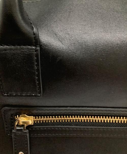 ANYA HINDMARCH（アニヤ・ハインドマーチ）ANYA HINDMARCH (アニヤ・ハインドマーチ) Carker 2WAYバッグ ブラックの古着・服飾アイテム