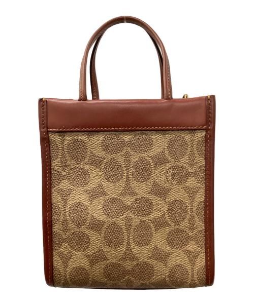 COACH（コーチ）COACH (コーチ) 2WAYバッグ ブラウンの古着・服飾アイテム