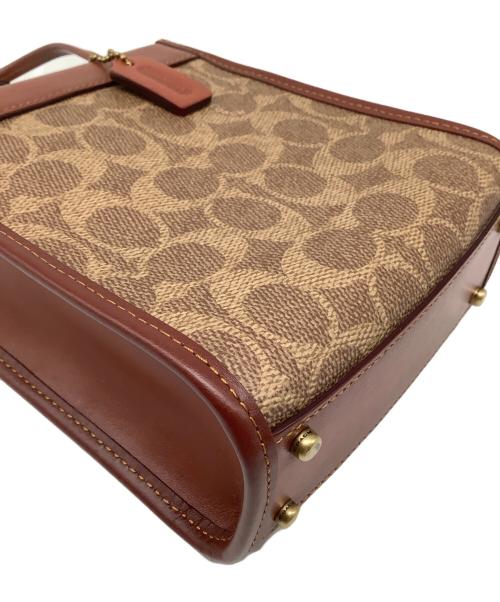 COACH（コーチ）COACH (コーチ) 2WAYバッグ ブラウンの古着・服飾アイテム