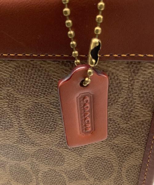 COACH（コーチ）COACH (コーチ) 2WAYバッグ ブラウンの古着・服飾アイテム