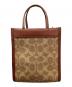 COACH (コーチ) 2WAYバッグ ブラウン：12000円