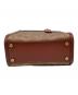 中古・古着 COACH (コーチ) 2WAYバッグ ブラウン：12000円